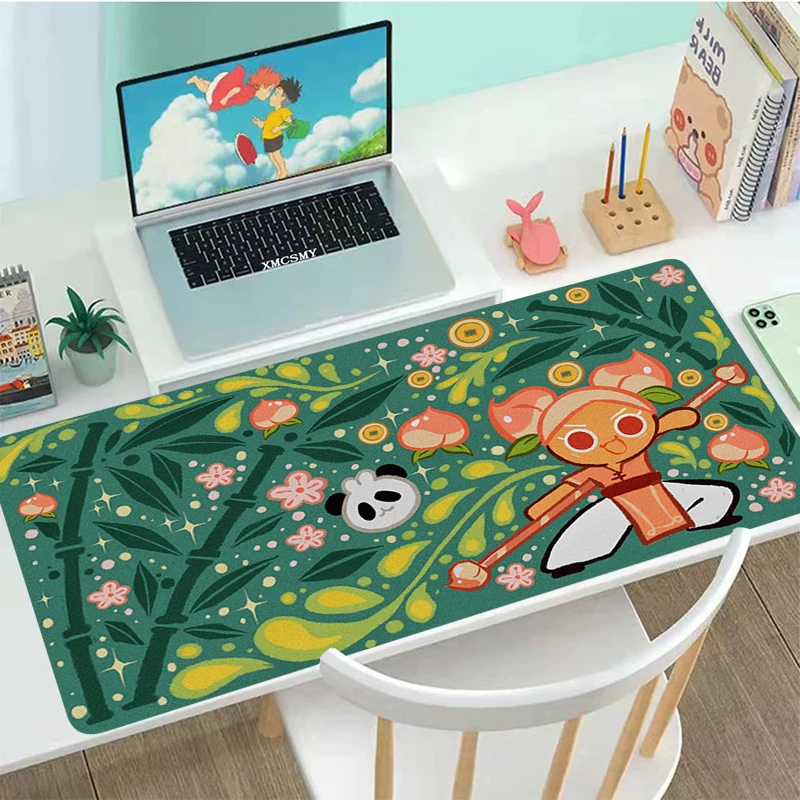 Cookies Run Kingdom Anime Cute Mouse Pad Pc Office Accessories Non-slip Deskmat Cheap Keyboard Mat Gamer Extended Mousepad Xxl images - 6