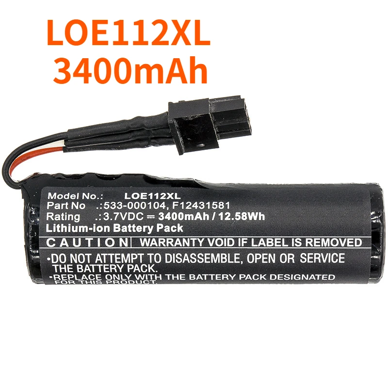 Аккумулятор LOE112XL 3400 мАч 3 7 В Вт/ч подходит для аудиоаккумулятора Logitech S00166 UE Ultimate