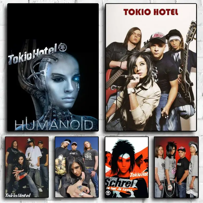 

Tokio Hotel Band POSTER Wall Pictures For Living Room Fall Decor Small