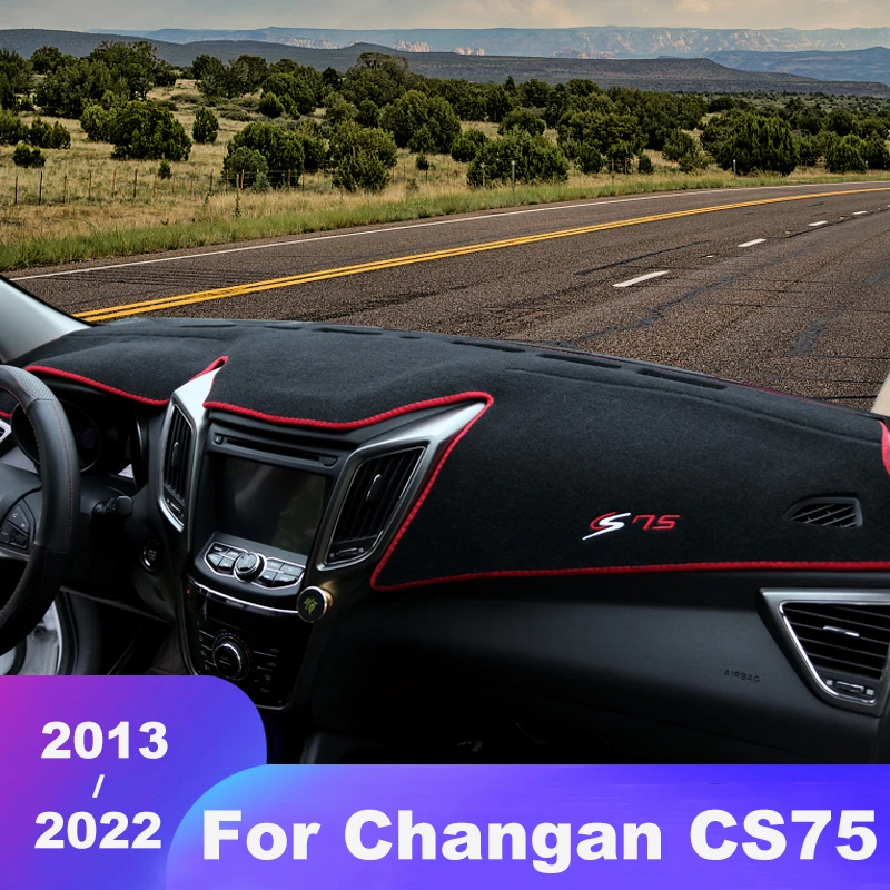 

For Changan CS75 2013-2017 2018 2019 2020 2021 2022 Car Dashboard Cover Mats Sun Shade Pads Instrument Panel Carpets Accessories