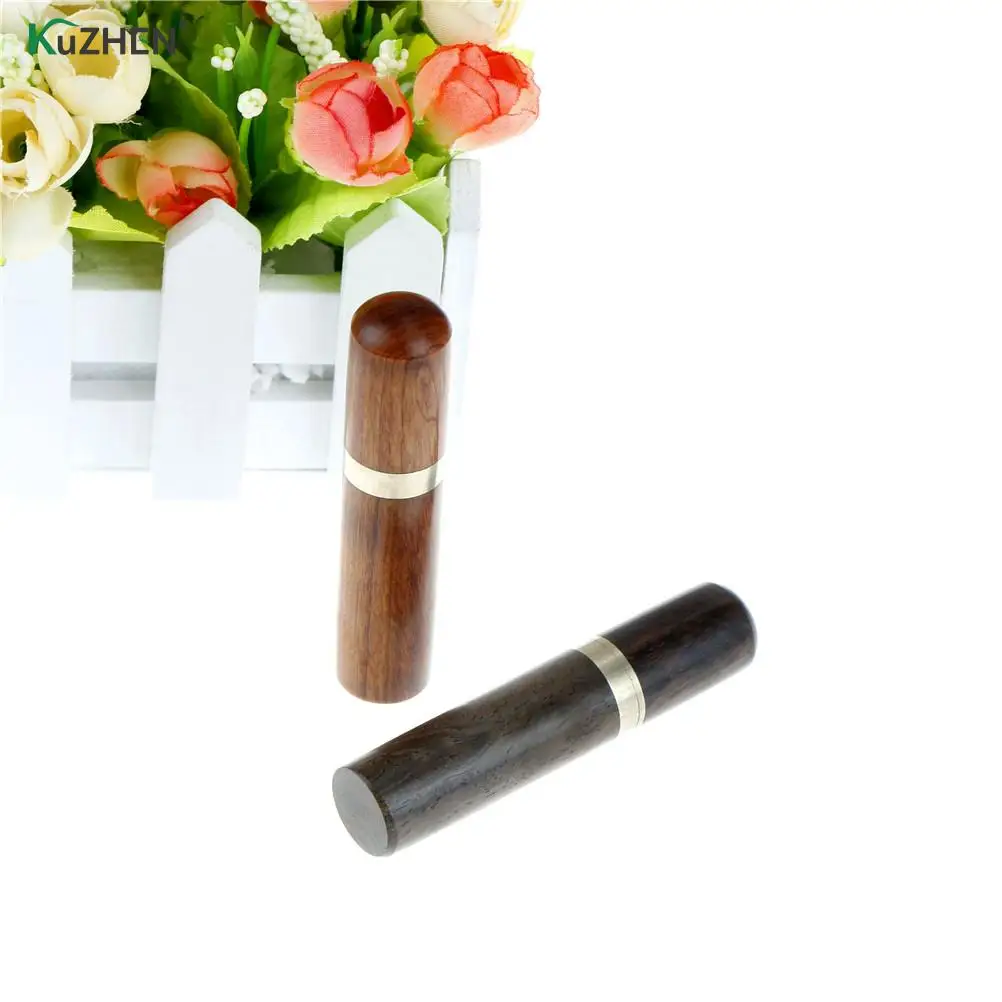 1Pc Wood Pill Box Cases Capsule Case Pearwood Handmade Craft Blackwood/Rosewood Outdoor Home Supplies New | Красота и здоровье