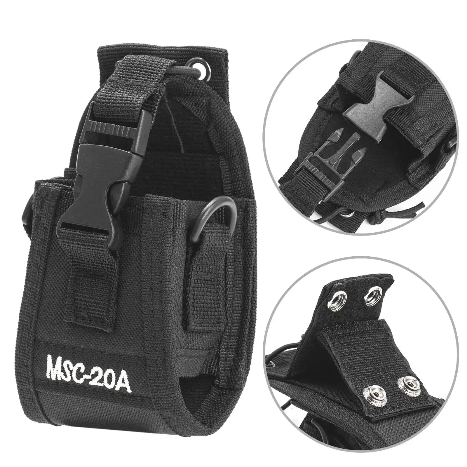 MSC-20A рация сумка для Baofeng Quansheng TYT UV-5R UV-82 UV-888S UV-9R хранения с ремнем