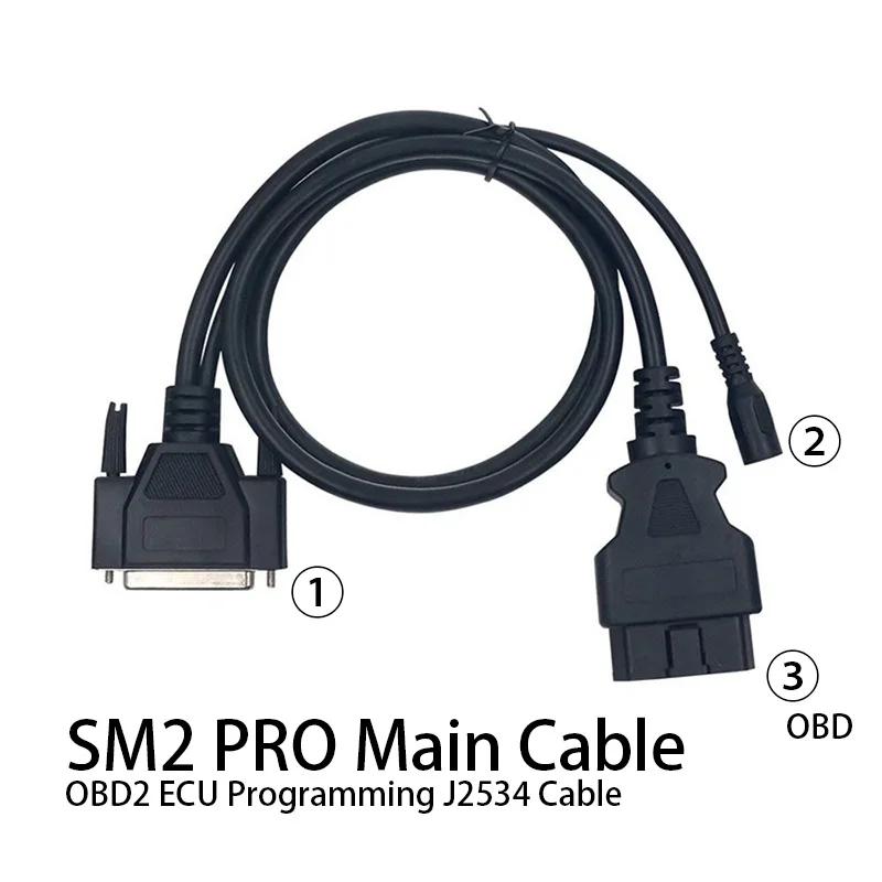 Фото SM2 PRO J2534 VCI Tool: Аксессуар для программирования ЭБУ 67 в 1, кабель с полной поддержкой автомобиля и прочной передачей №5