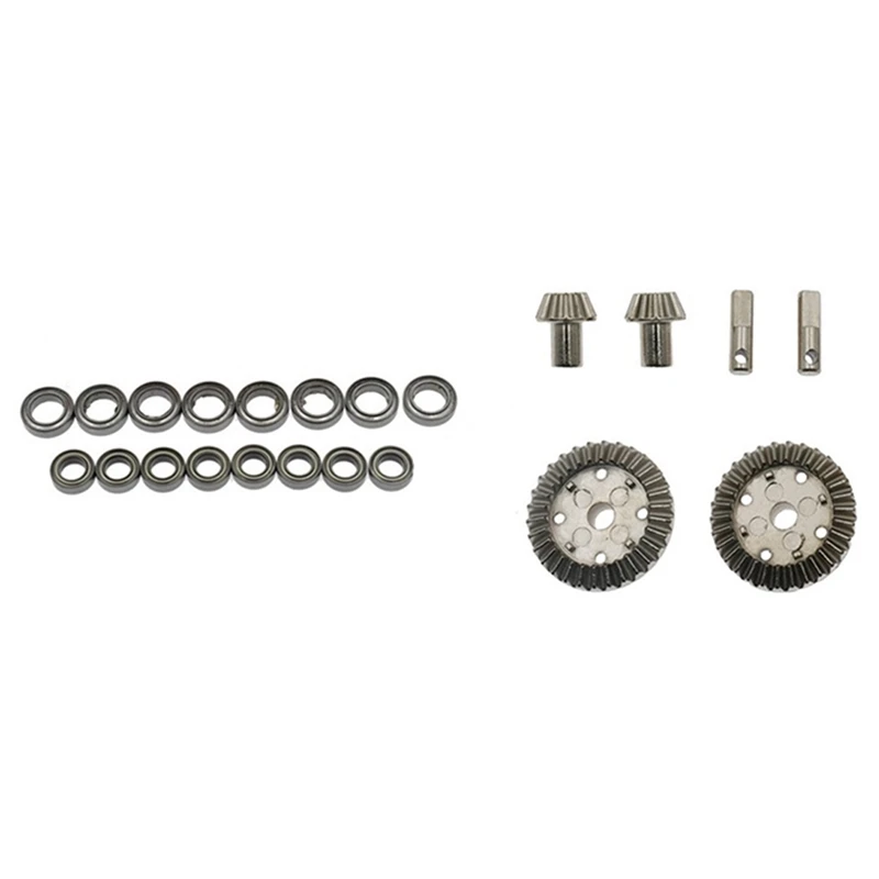 

For MN86S MN86 MN86KS MN86K MN G500 16PCS Steel Bearing 9X5X3 11X7X3 & 1Set Metal Bridge Axle Gear Set