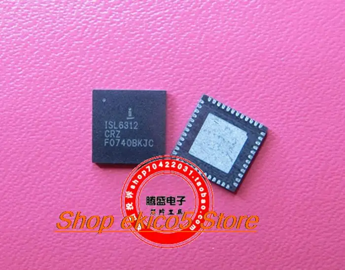 

10 шт. оригинальная фотография Φ ISL6312 6312CRZ.