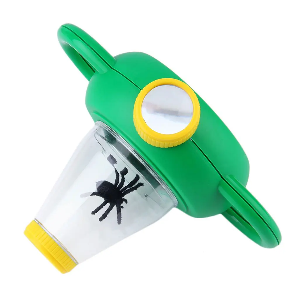 

Two Way Bug Insect Observation Viewer Kids Toy PP Plastic Magnifier Magnifying Glass