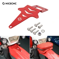 nicecnc motorcycle aluminum front fork fender brace bracket with bag support for honda xr650l xr 650l 1993 2022 2021 2020 2019