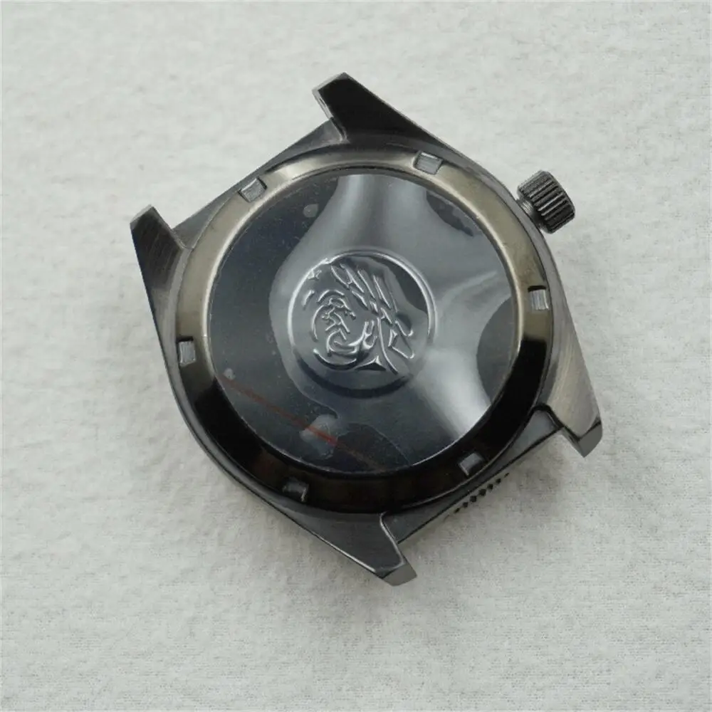 NH35 case black Yuanzu case modified mechanical watch watch case NH36/4R35 movement suitable for 50ATM waterproof