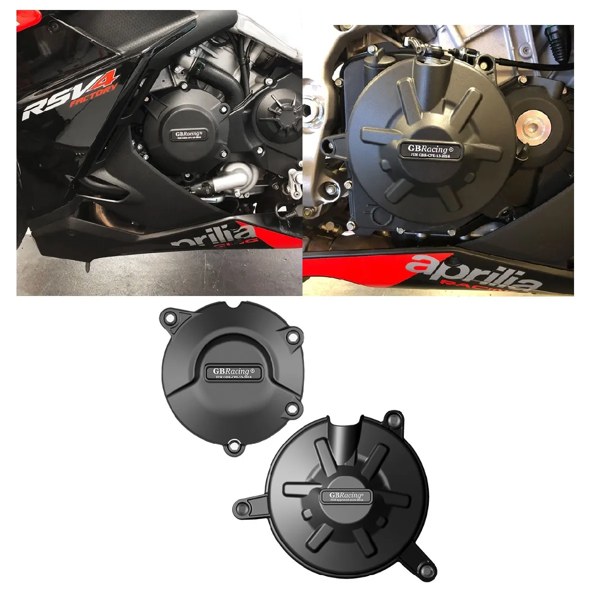 ДЛЯ APRILIA RSV4 2021-2023 TUONO V4 2022 защитная крышка двигателя комплект защиты крышки