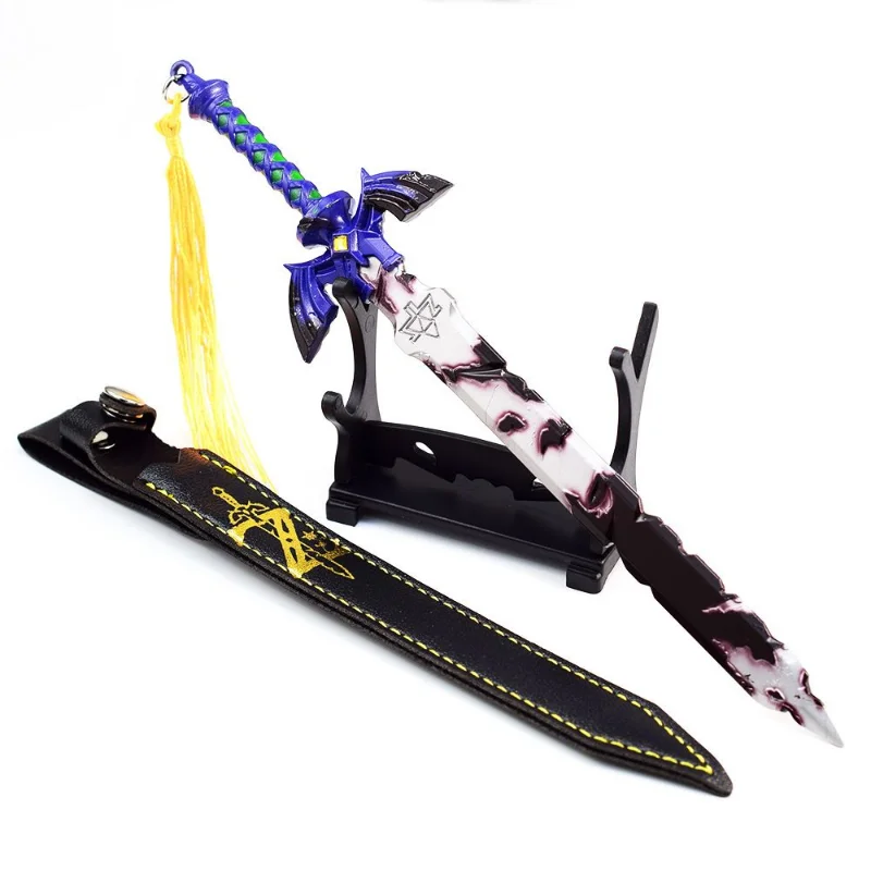 

The Legend of Zelda Kingdom Tears Peripheral Link Master Sword Leather Case Version Weapon Model Decoration Collection Toy Gift