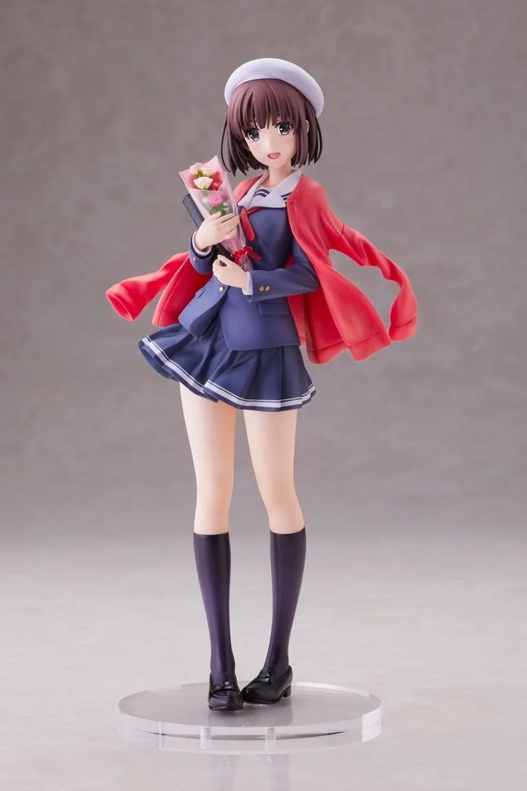 Аниме Saenai Heroine No Sodatekata Megumi KATO Выпускной ver girl ПВХ экшн-фигурка аниме модель игрушки