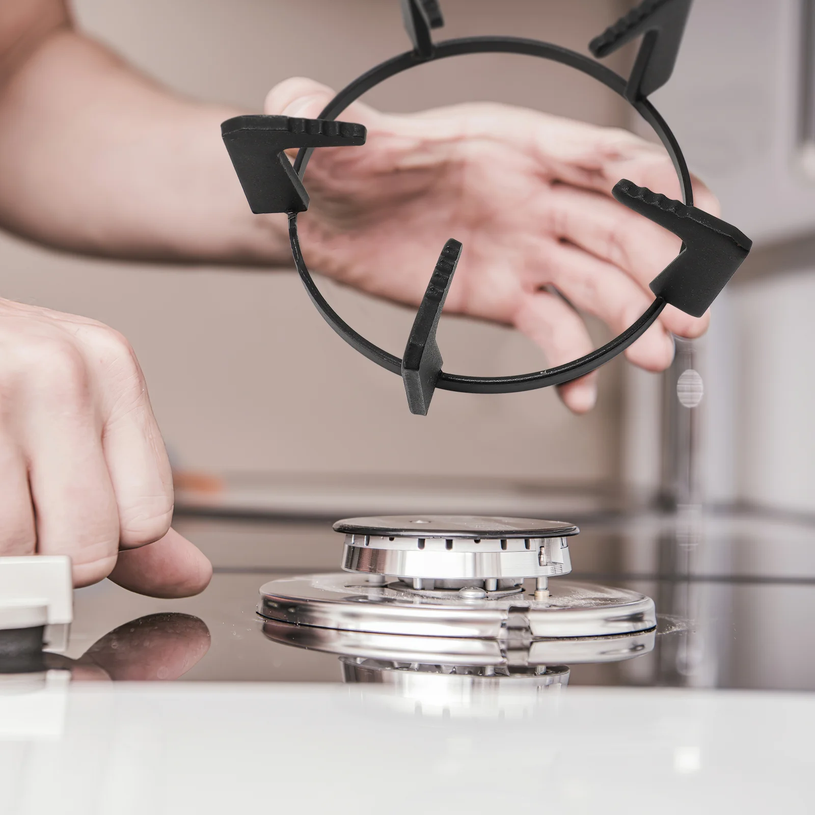 Кронштейн для газовой плиты держатели кастрюль стойки варочной панели