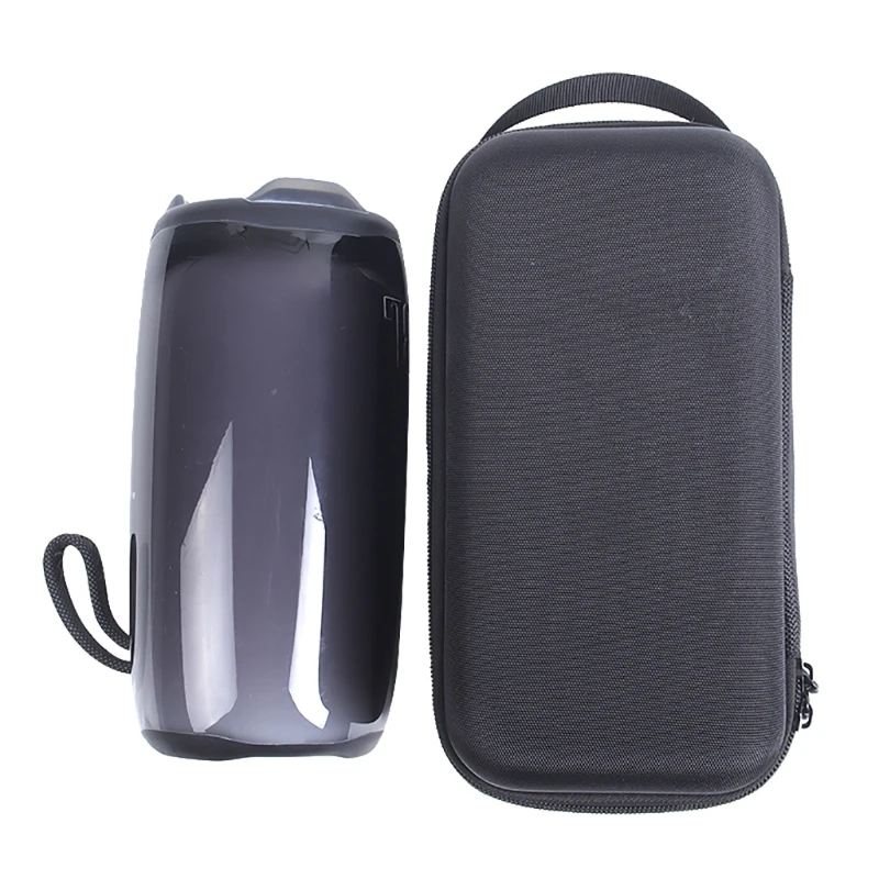 

Wear-resistant Carry Box Square Bag Silicone for pulse5 Speaker Cover Pouch with Inner Pocket Anti-Scratch Shells L41E