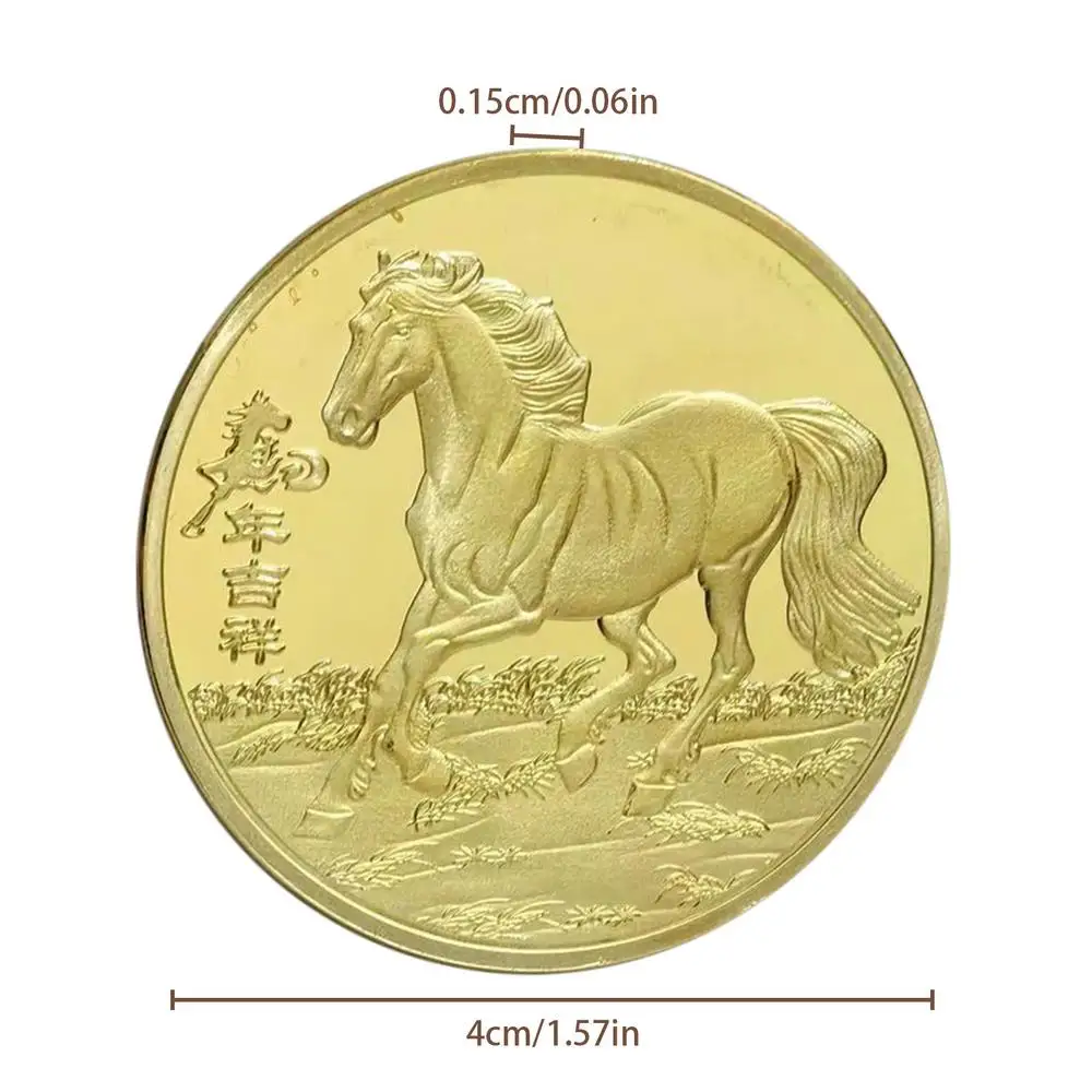 Памятная монета 2026 Год Лошади Золото/Серебро
