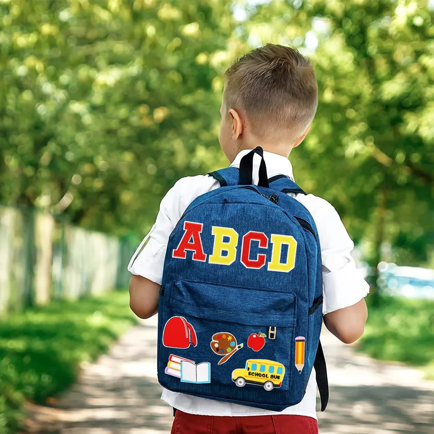 Желтые абстрактные Мультяшные Популярные вышитые логотипы аксессуары для