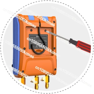 Цифровой манометр Elitech LMG-10 HVAC инструменты переменного тока двухходовой клапан с