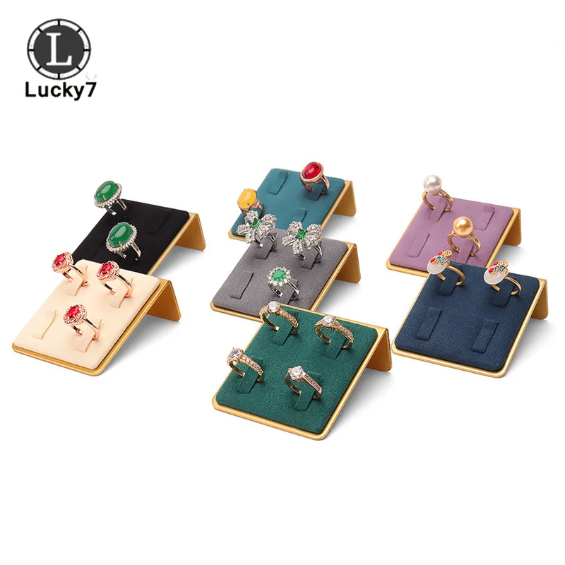 

Metal Ring Holder Ring Jewelry Display Stand Prop Jewelry Display Window Ornament Jewelry Packaging Bulk Jewlery Organizer