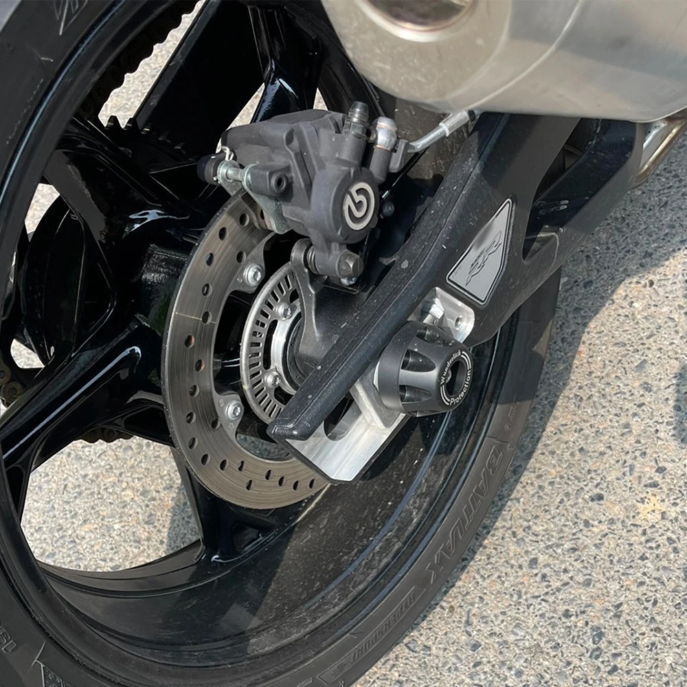 Для KAWASAKI Z900 2017 2018 2019 2020 2021 защита колеса мотоцикла передняя и задняя ось вилка