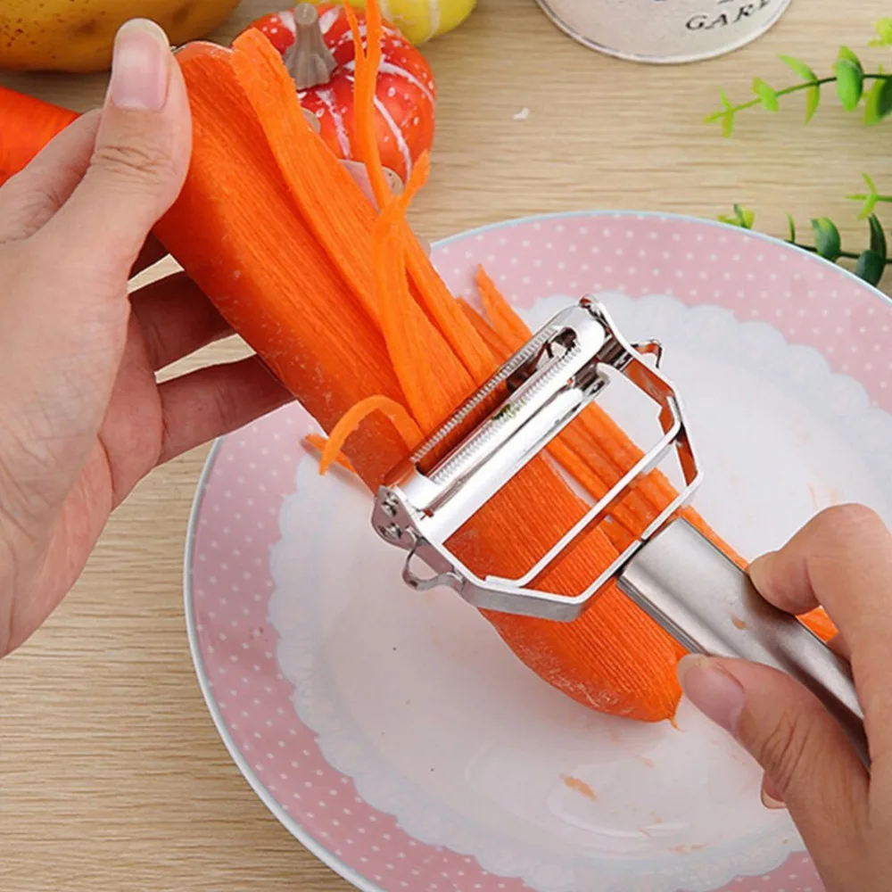 

Stainless Steel Multi-function Vegetable Peeler Cucumber Carrot Fruit Cutter Julienne Peeler Potato Carrot Grater Kitchen Set