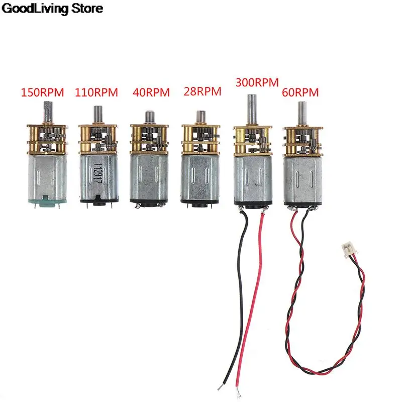 

Миниатюрный электродвигатель постоянного тока ZLinKJ N20 5В