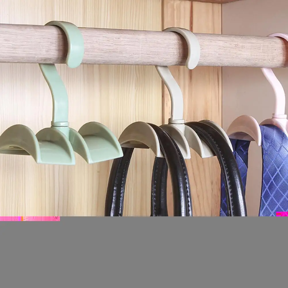 

Новинка 2022, вращающийся на 360 градусов Органайзер для шкафа, вешалка для удочки, Женская подвесная стойка, держатель, крючок, вешалка для сум...