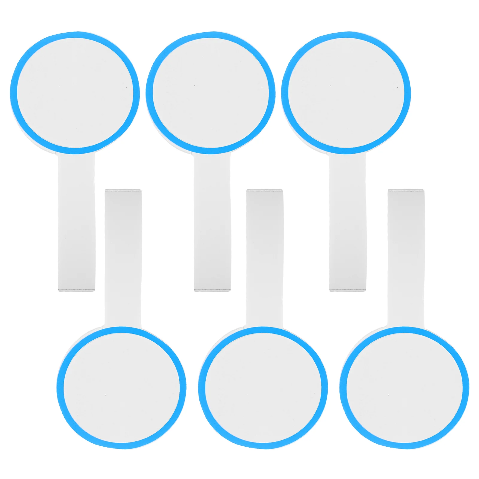 6 шт. табло маленькие мини-доски для сухого стирания аукциональные весла быстрое