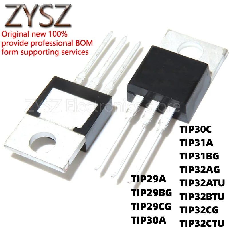 1 шт. TIP29A 29B 29C 30A 30B 30C 31B BG 32A AG ATU BTU CG CTU TO-220