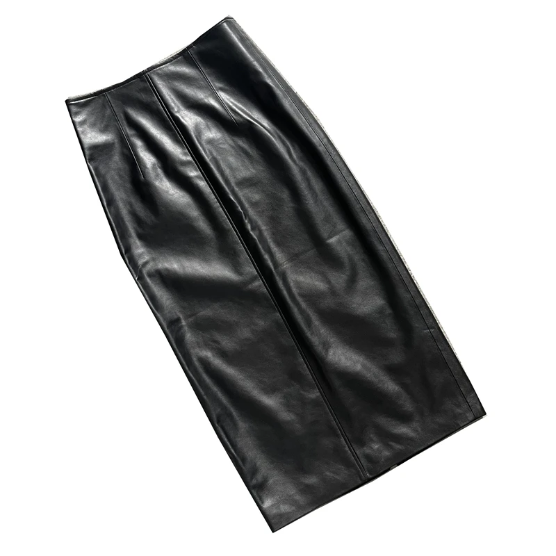 Рисунок 5 - Юбка До Колена из натуральной овечьей кожи