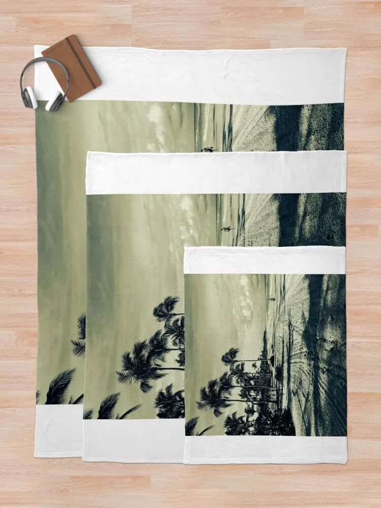 Walking Along the Beach - Varadero Куба Плед для дивана Тонкие одеяла кровати Гигантские