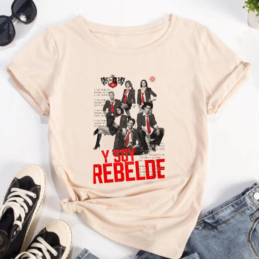 Женская футболка в японском стиле y2k 2000