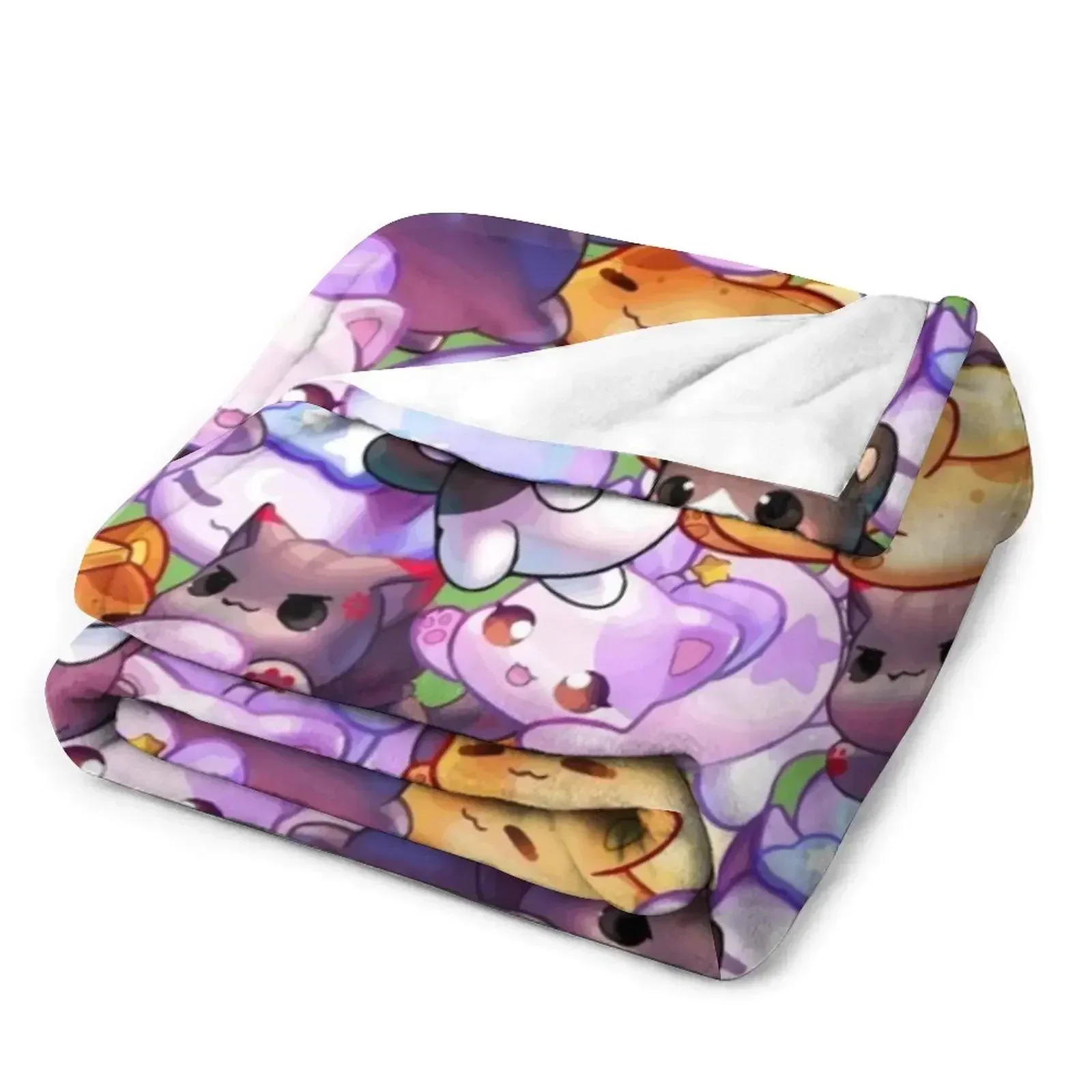 Aphmau Meow Plushies аниме кошки пледы диван рождественские украшения одеяла