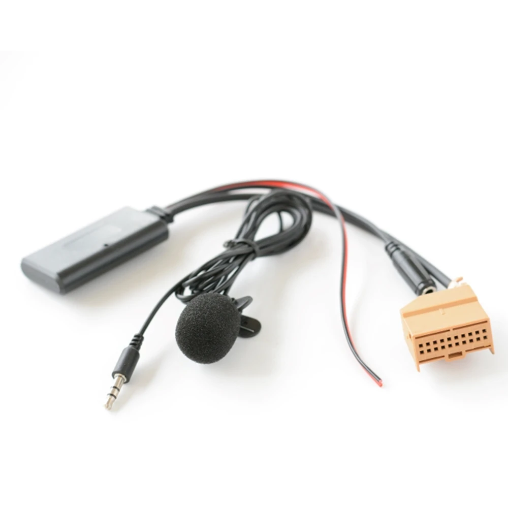 Автомобильный Bluetooth 5 0 Aux-кабель микрофон громкая связь мобильный телефон