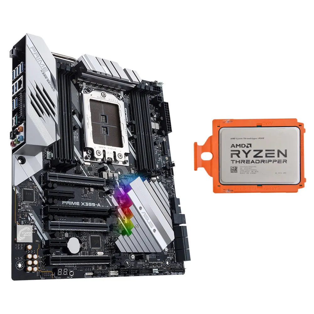 

AMD Ryzen Threadripper 1920X Prozessor Motherboard CPU + ASUS PRIME X399-A Motherboard Set