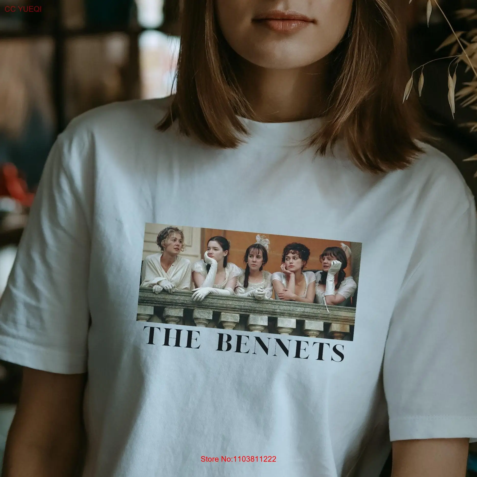 Футболка Беннеты Гордость и предубеждение Мистер Джейн благоприятный подарок