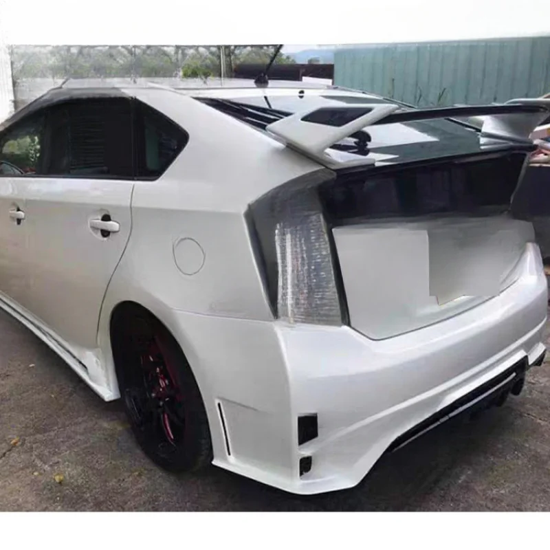 Фото Для Toyota Prius ZVW 30 ROWEN Tommykaira 2005-2012: Задний спойлер Haosheng из ABS-пластика под карбон от завода Haosheng Car Spoilers №5