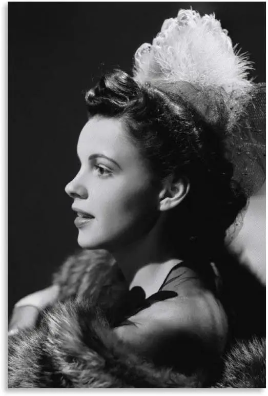 Красивая гирлянда Judy картина на стену из искусственного холста для гостиной