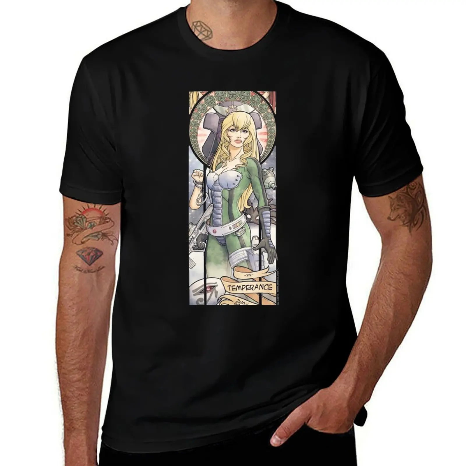 Фото XIV - Футболка TEMPERANCE (ZeMiaL) для больших размеров, базовая модель №1