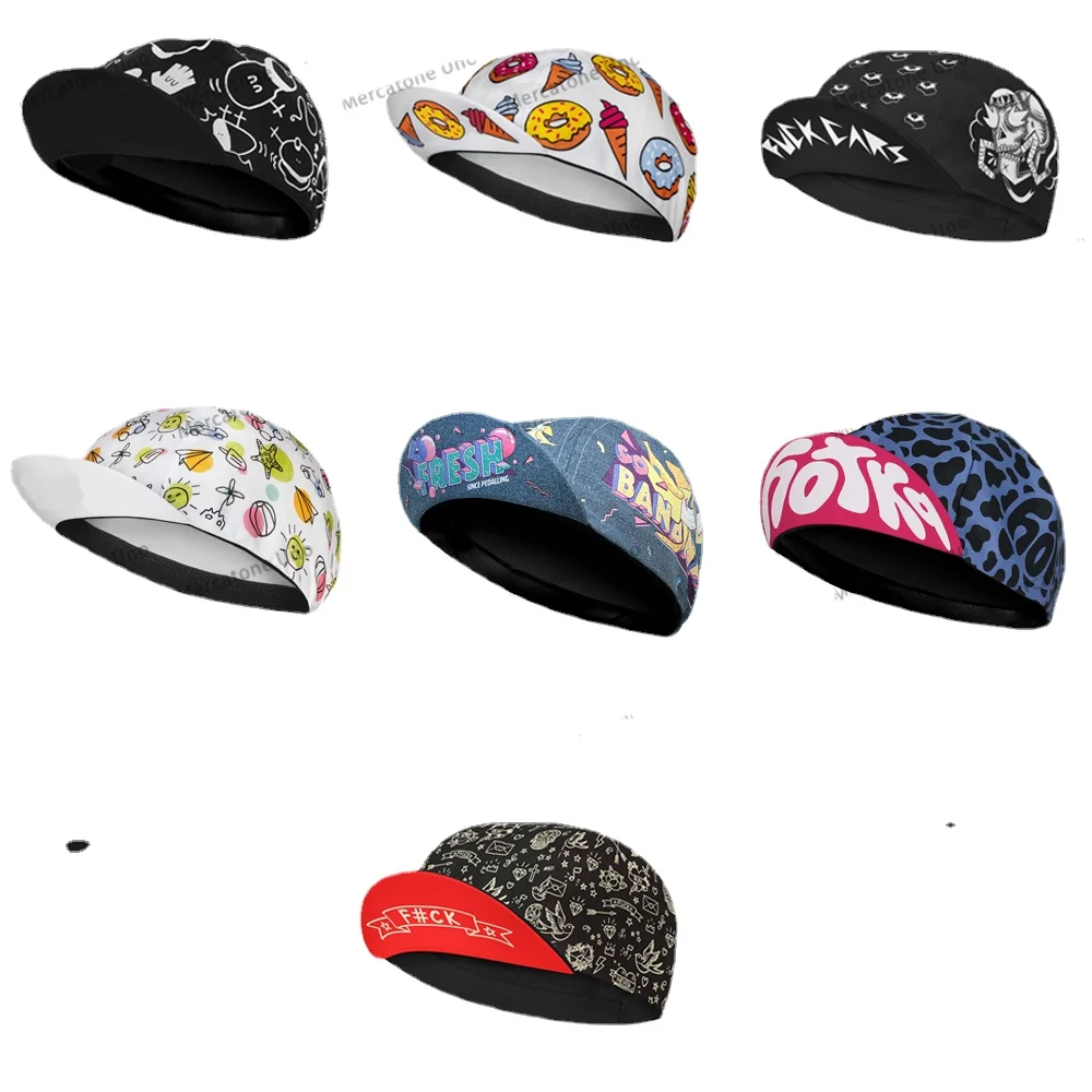 

2022 New Cycling Cap Men&Women Bike Caps Skiing Raceing Sports Team Hats Gorra Ciclismo Cycling Hat Road Bicycle Bandana Hat