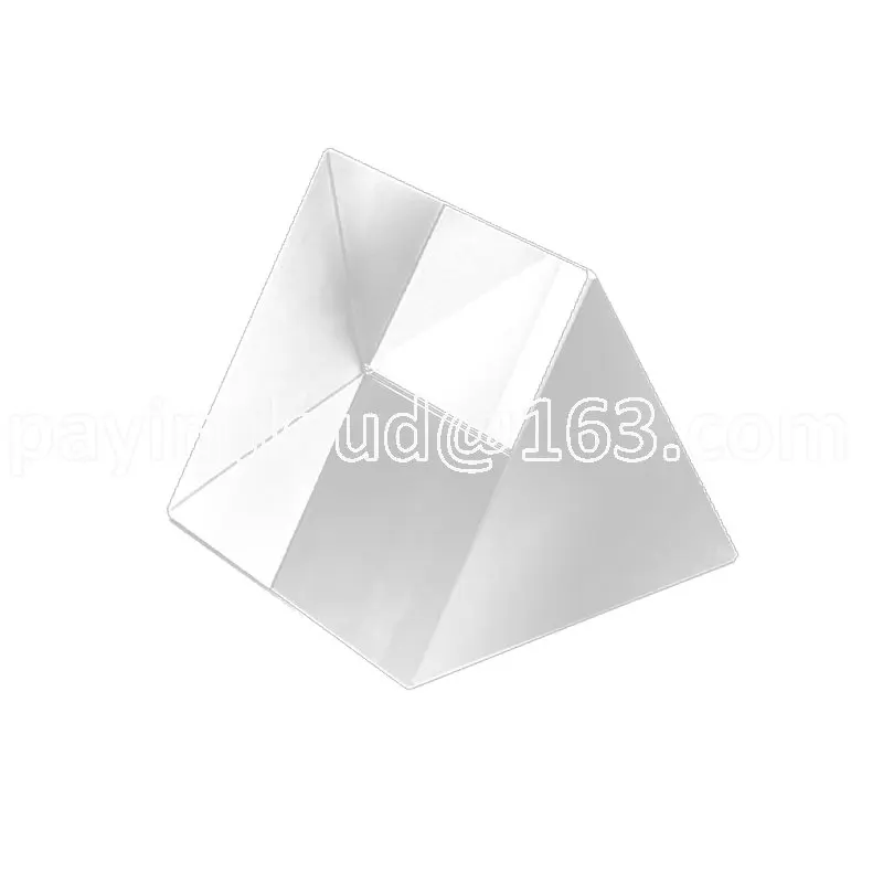 

PRISM Physics Teach Light Spectrum 40Pcs Optical Glass H-K9L Equilateral Prism 40*40*40mm Triangular