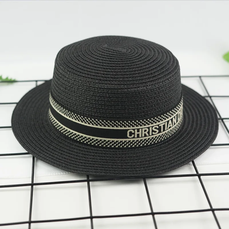 

Luxury Letter Round Sun Hats For Women D Designer Man Bucket Hat Outdoor Straw Fedora Men Caps Summer Beach Hat Camping Cap