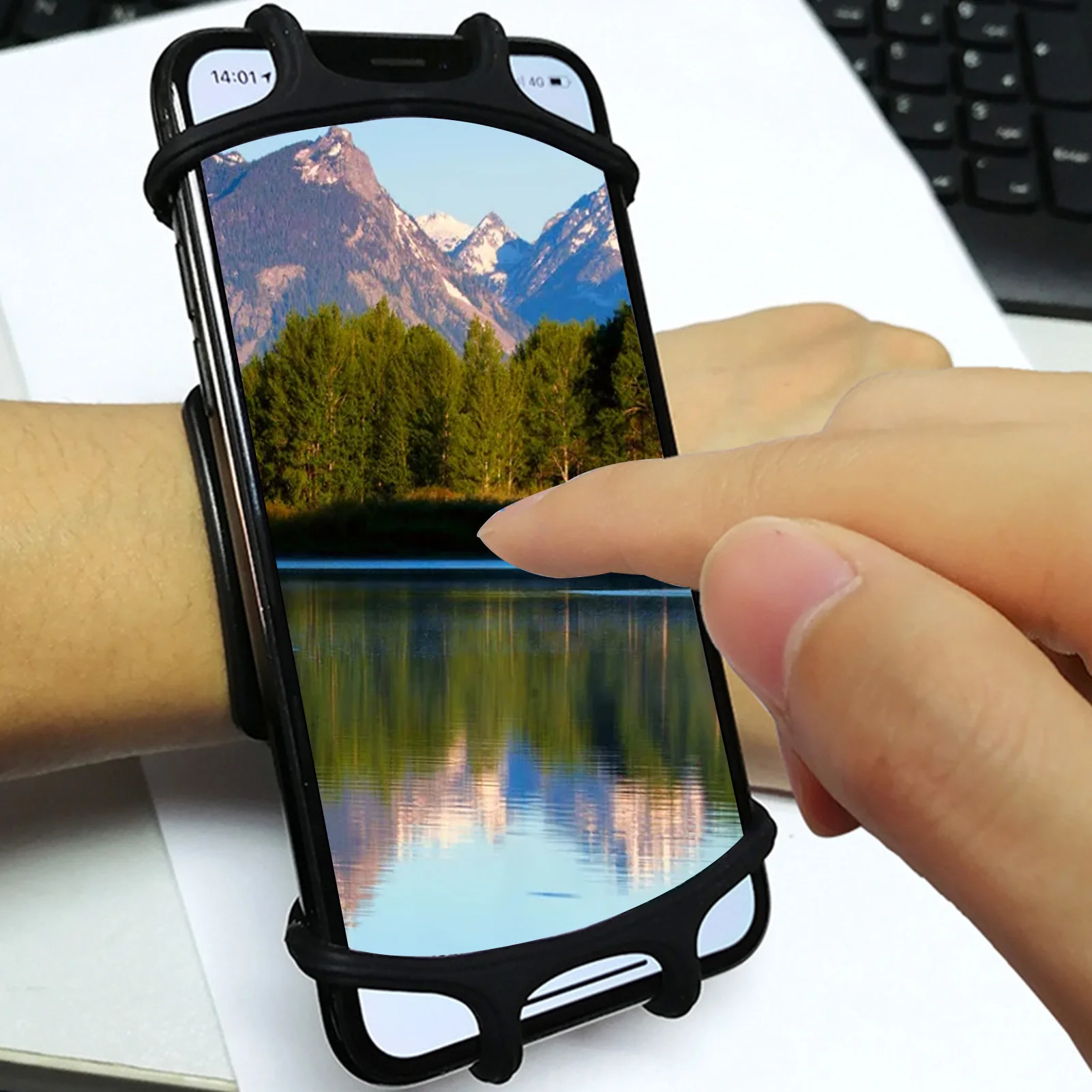 Спортивная стандартная Подставка для сотового телефона с поворотом на 360