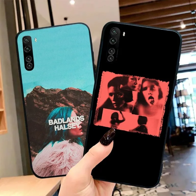 Badlands Halsey Phone Case For OPPO Find X5 X3 X2 A93 Reno 4 3 Pro A74 A72 A53 Soft Black Phone Cover