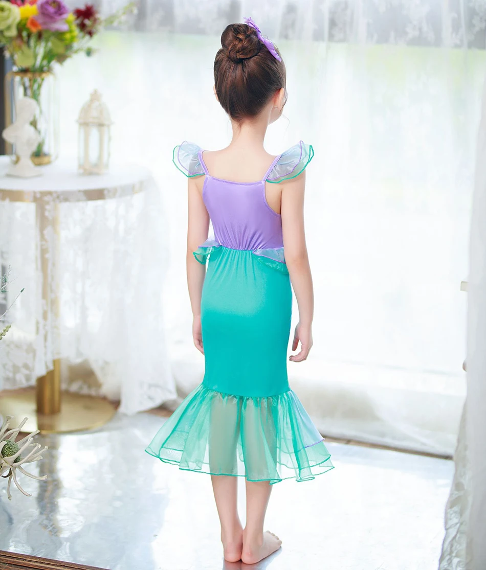 Детский костюм принцессы маленькая Русалочка Ариэль