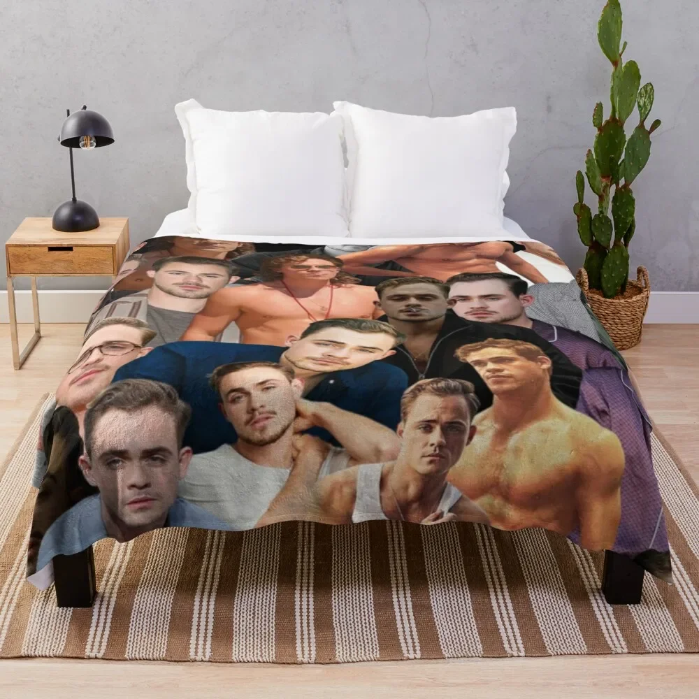 Одеяло Dacre Montgomery с фотоколлажем на зиму Одеяла для пикника