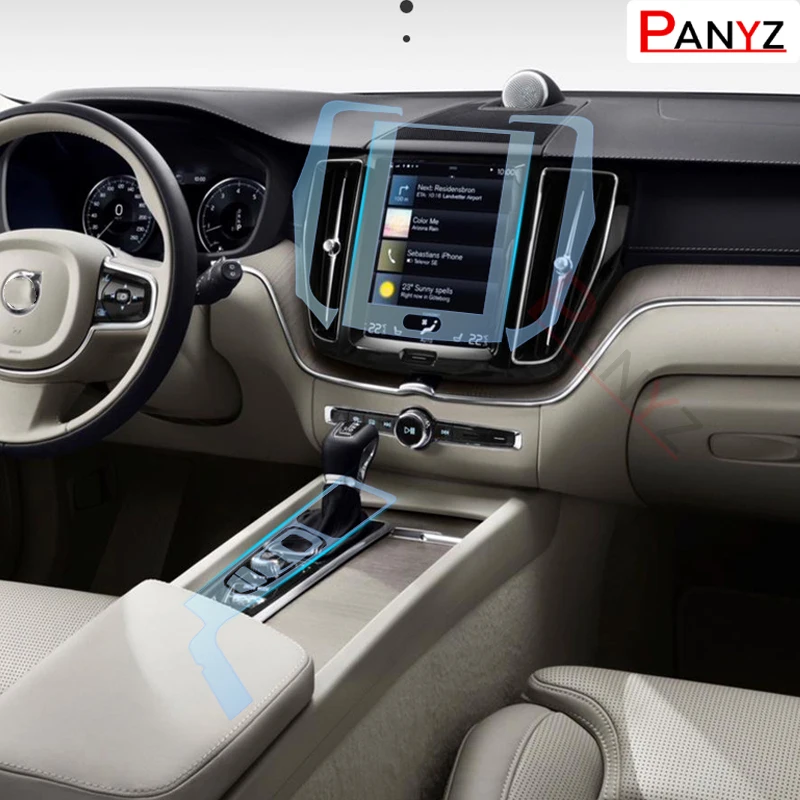 

Прозрачные автомобильные наклейки для передних фар Volvo S90 XC90 XC60 XC40
