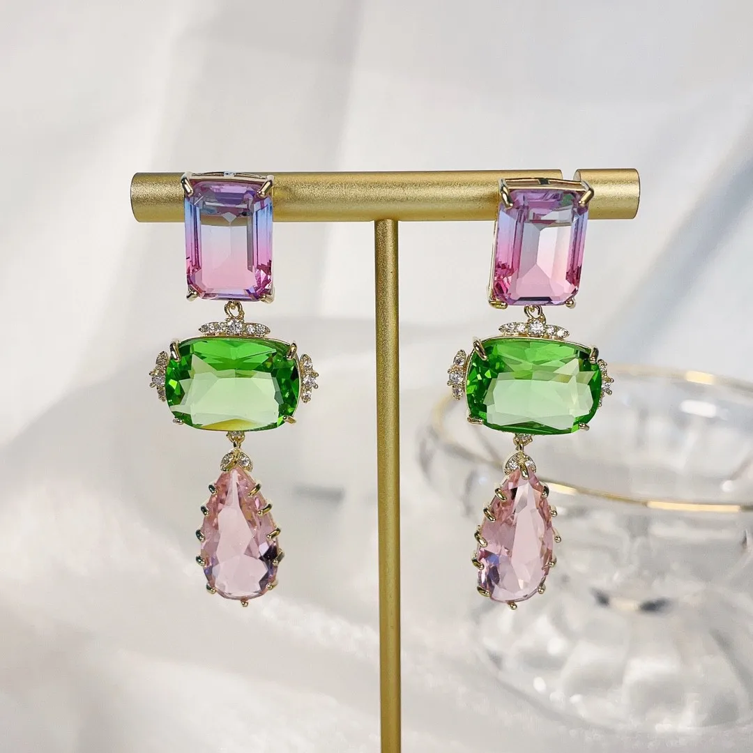 

Женские серьги из серебра 925 пробы, с фианитами