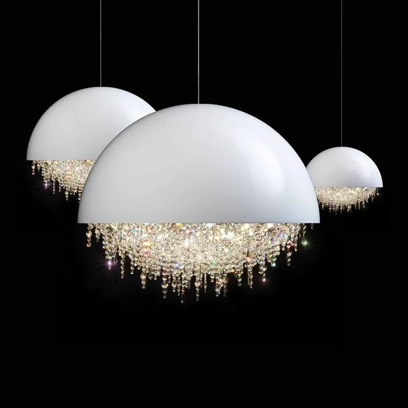 LED Art Chandelier Pendant Lamp L ight Crystal Luxury Postmodern Living Dining Creative Hanging Fixtures Restaurant Bedroom Bar