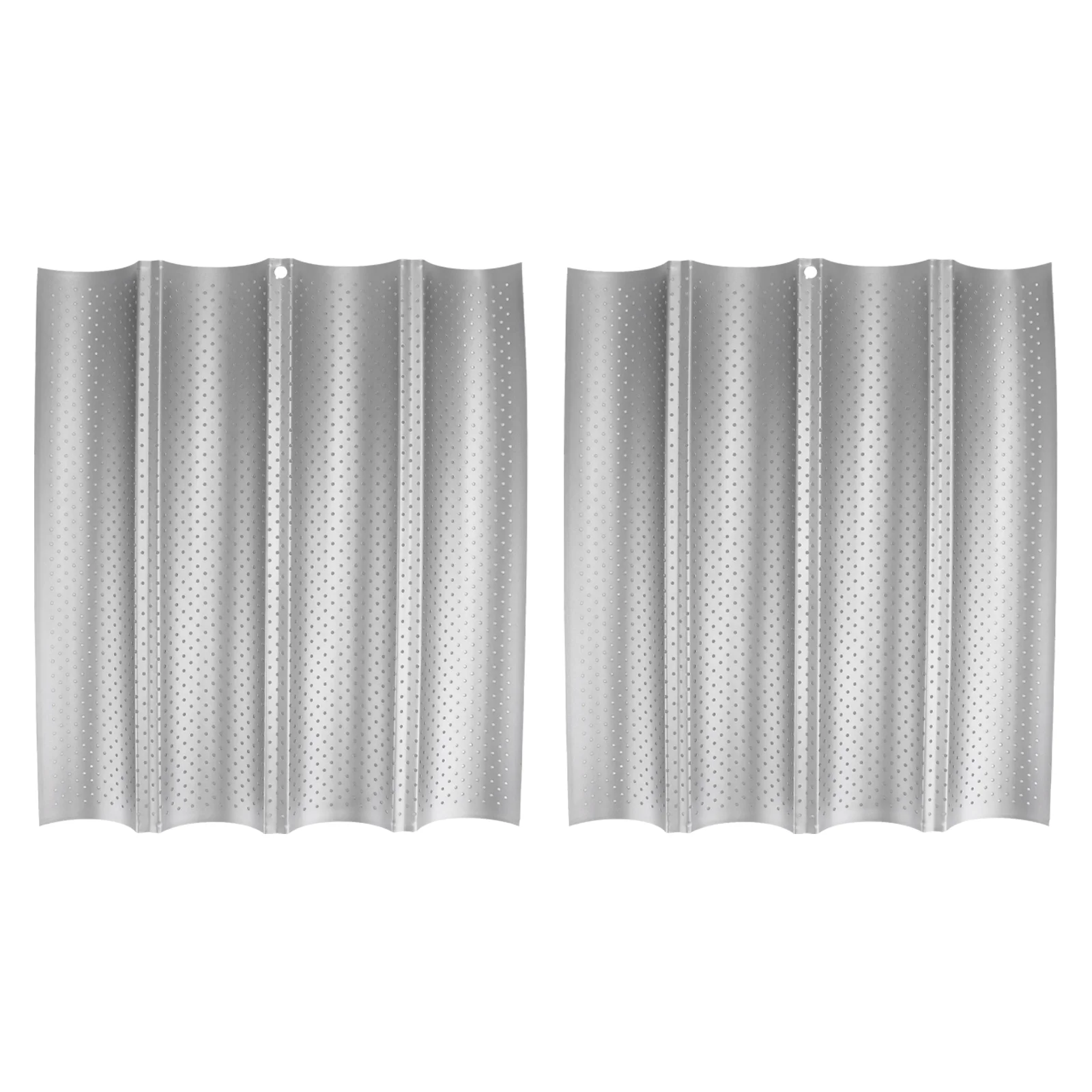 

Pan French Bread Baking Tray Loaf Mould Perforated Metal Cooking Oven Stick Trays Baker Tins Mold Tin Sheet Pans Diy Molds Tools