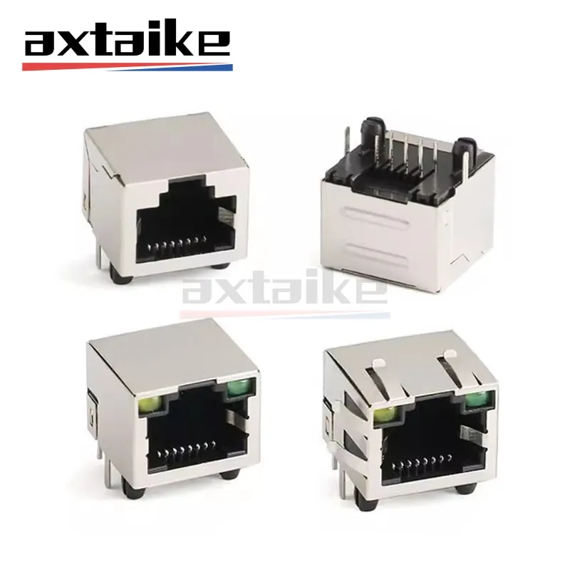 10 шт., гнездовой разъем RJ45 для подключения к сети Ethernet