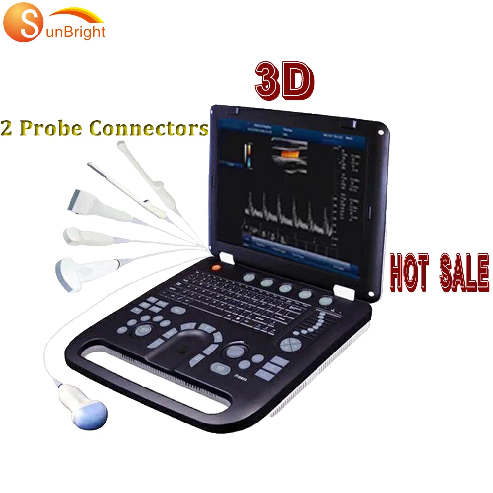 

3D/4D Baby Portable Ultrasound Machine Medical Color Doppler SUN-906A Cheapest Color Doppler